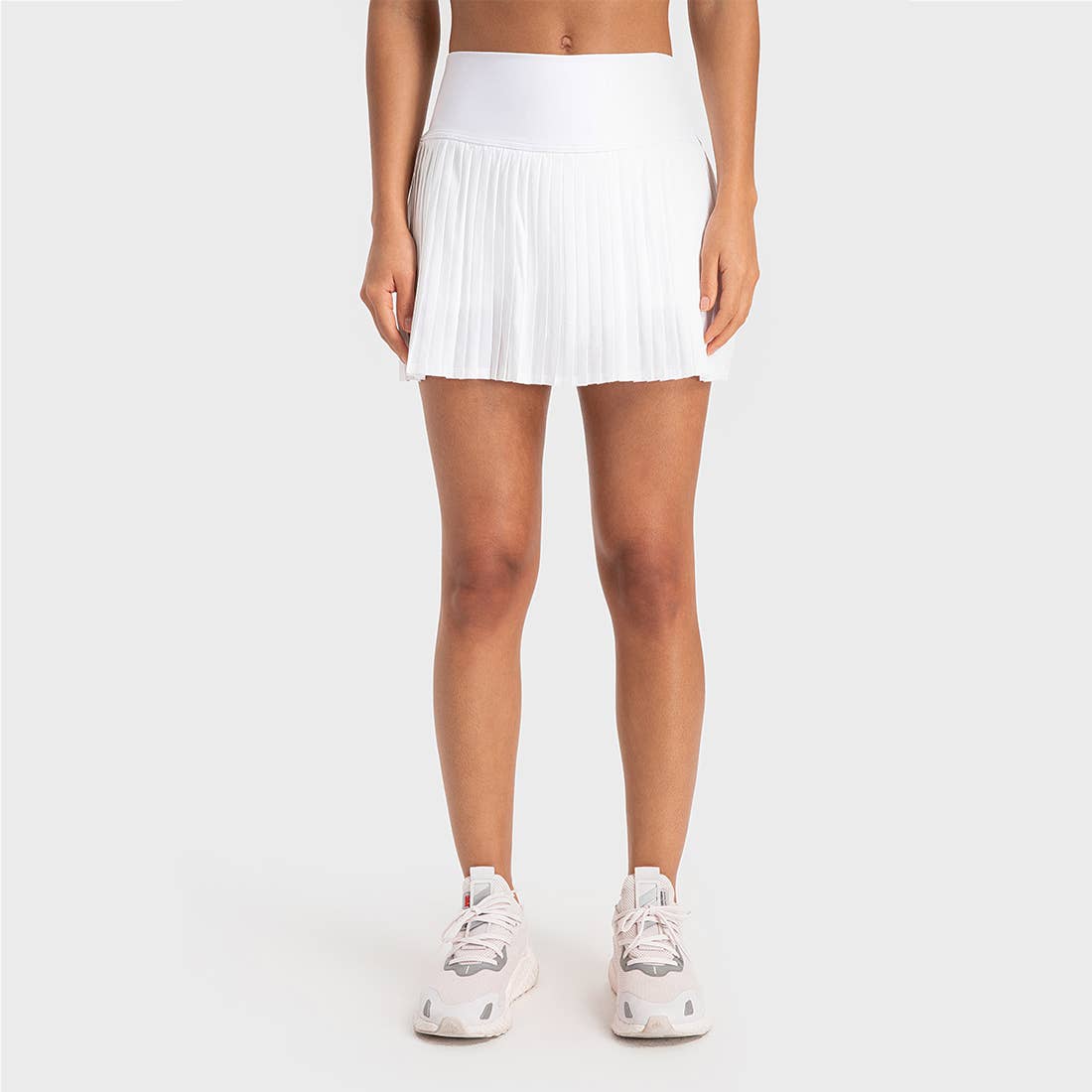 Cool Feeling Tennis Skirt- White