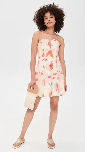 Coraza Dress- Peonia Red