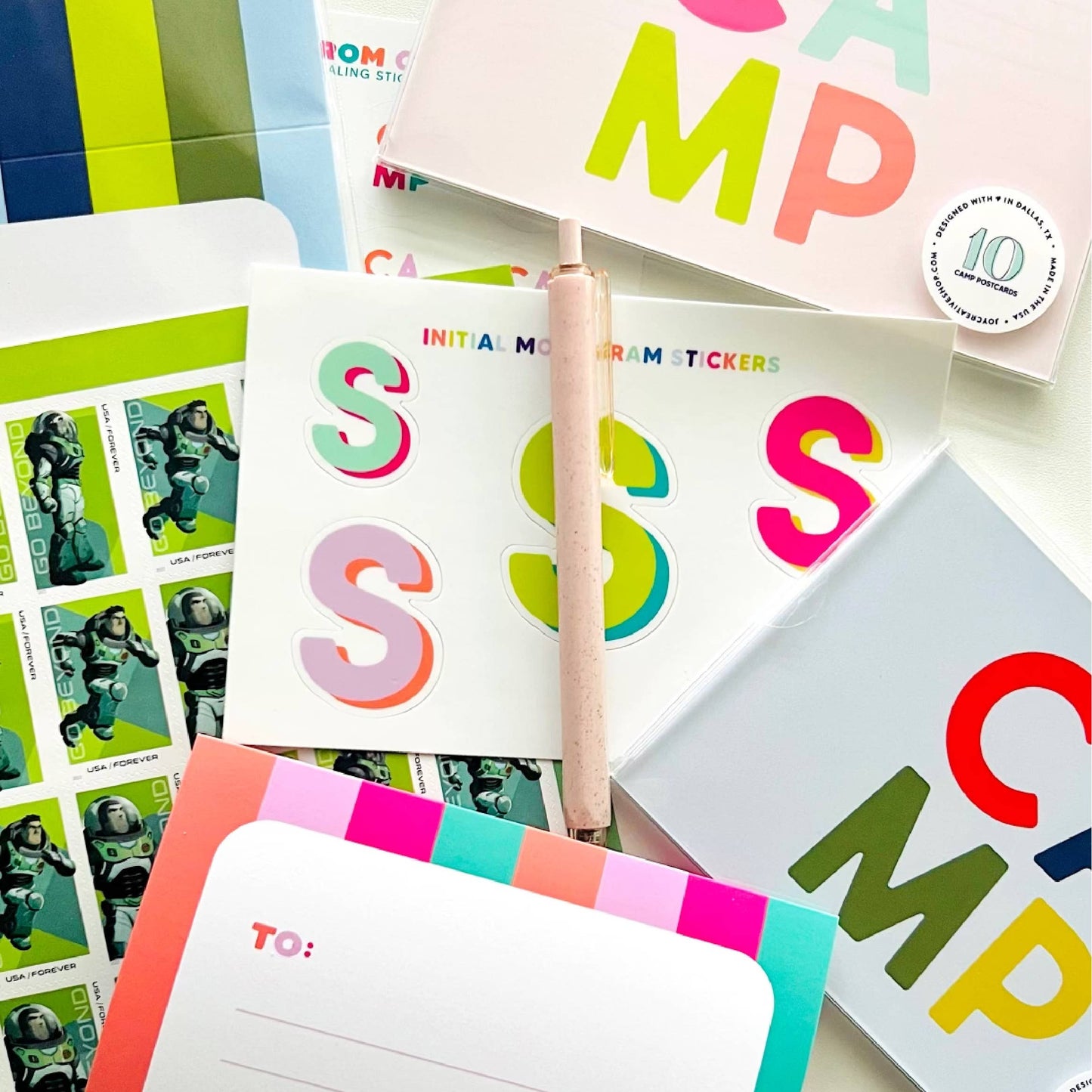 Camp Tri-fold - Pinks