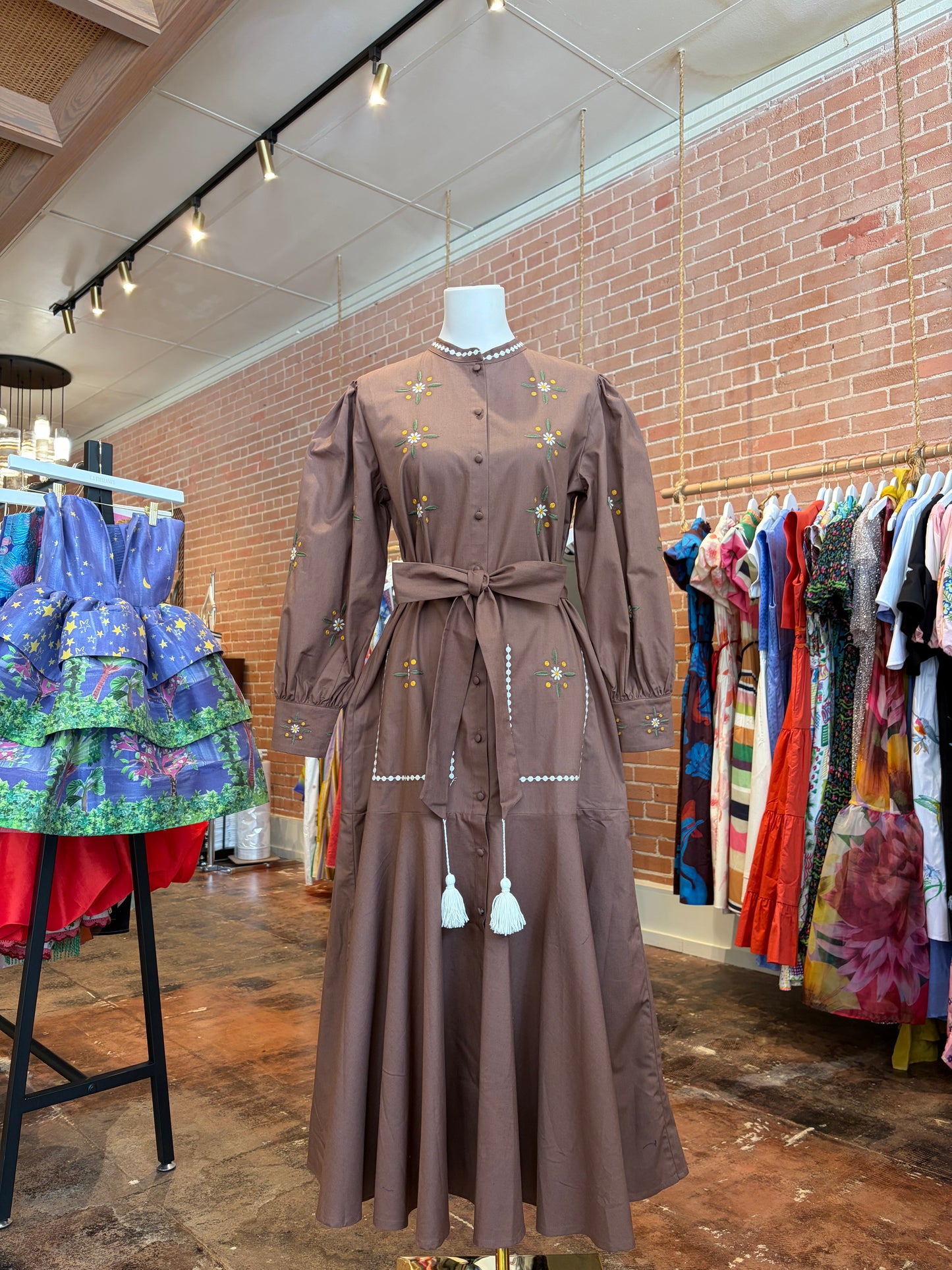 Samara Dress in Espresso