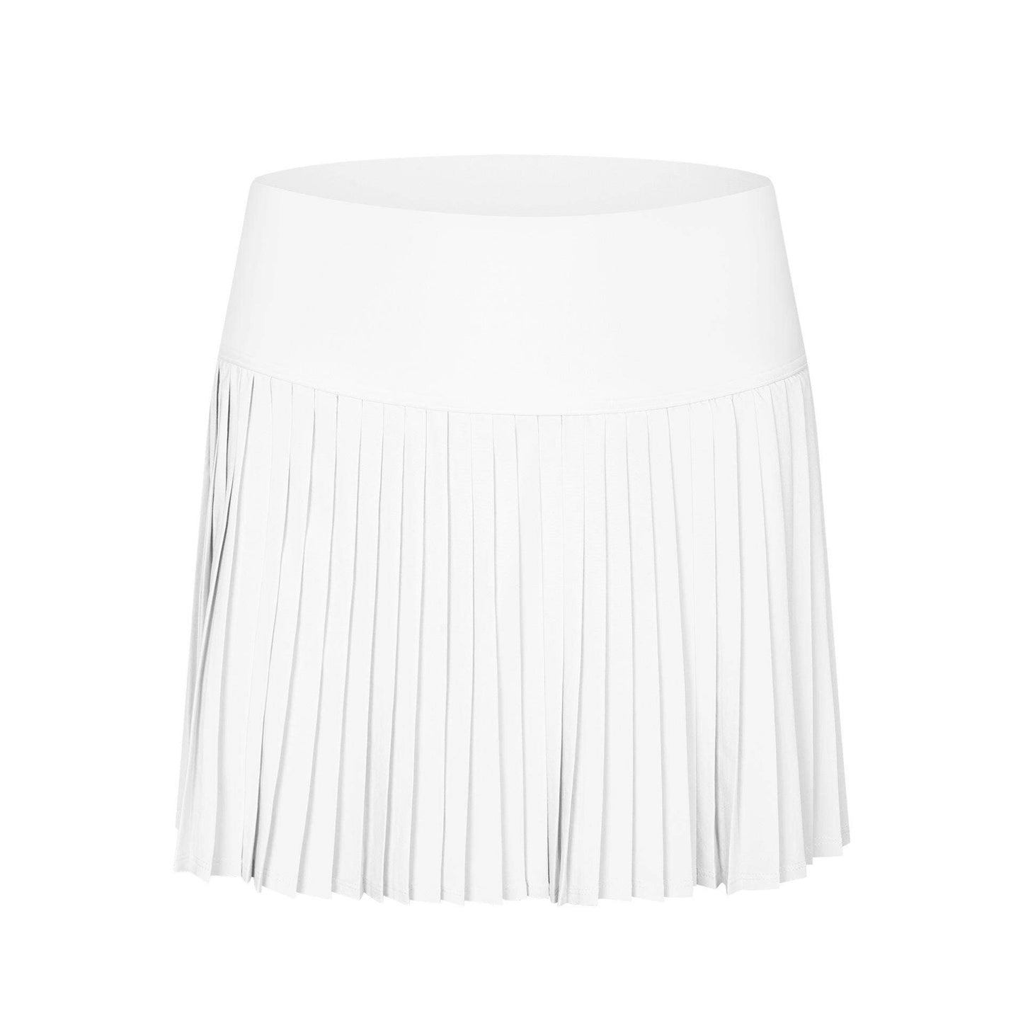 Cool Feeling Tennis Skirt- White