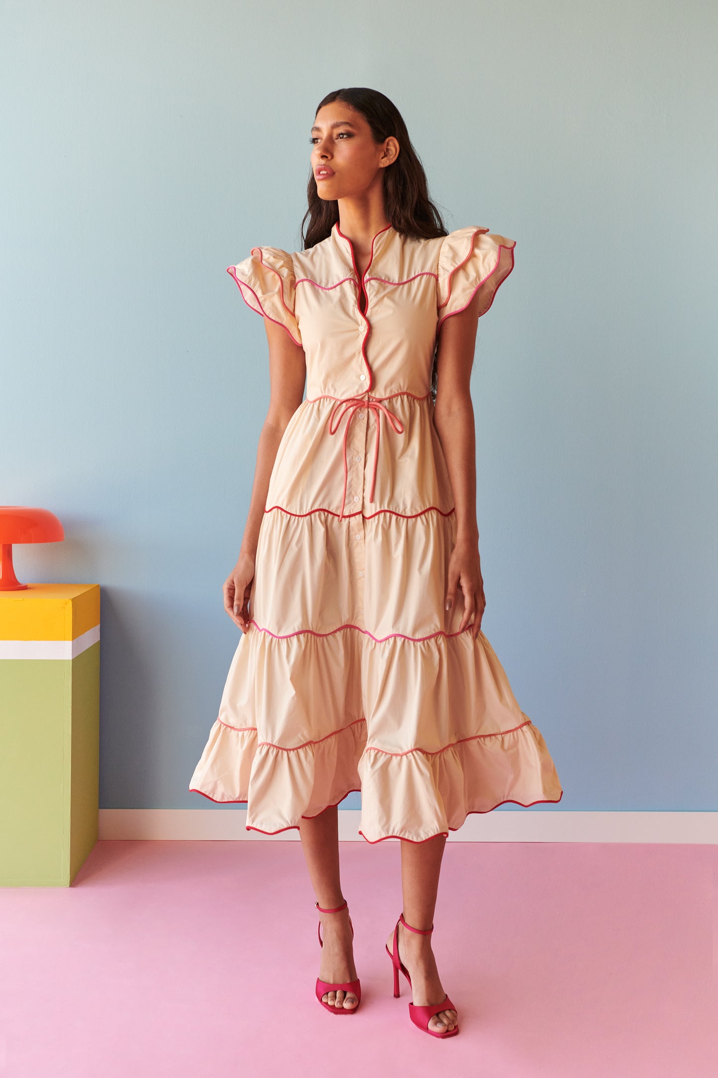 Baba Voyager Dress- Cream
