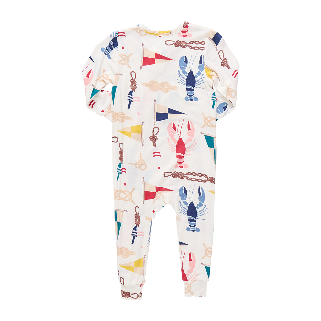 Baby Bamboo Romper- Nautical Notions