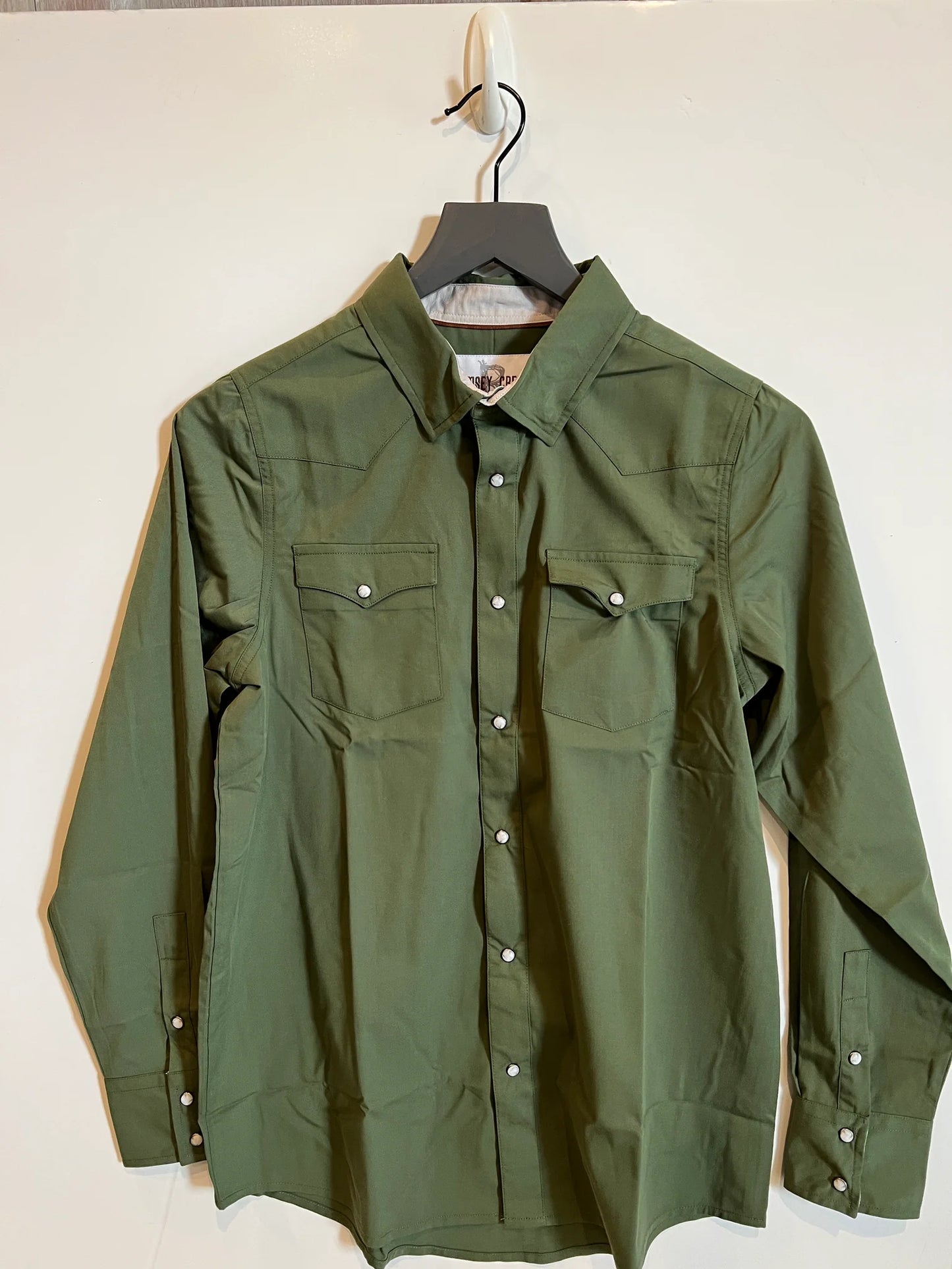 Boys Reata Long Sleeve Shirt- Cactus