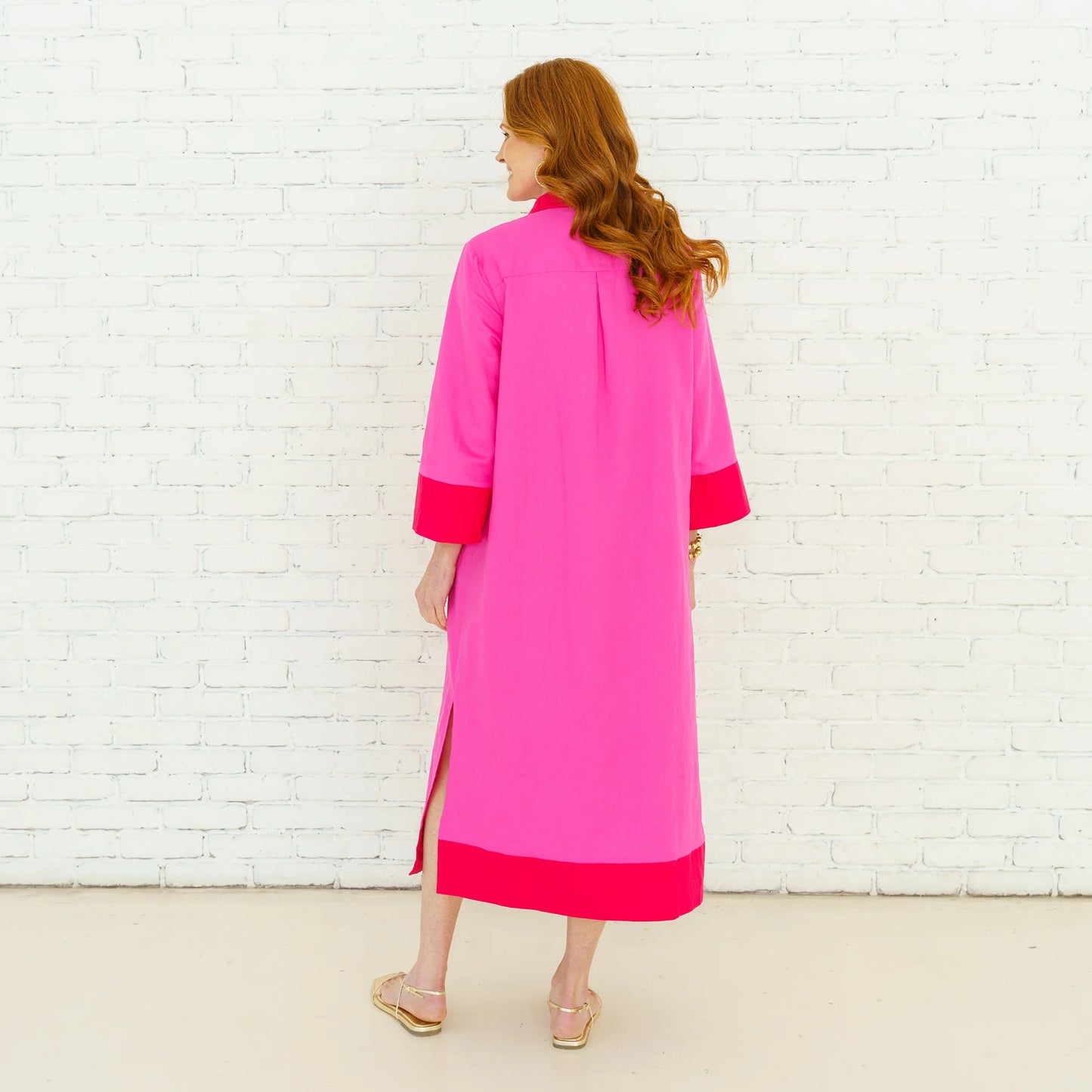 Carrie Long Dress- Pink