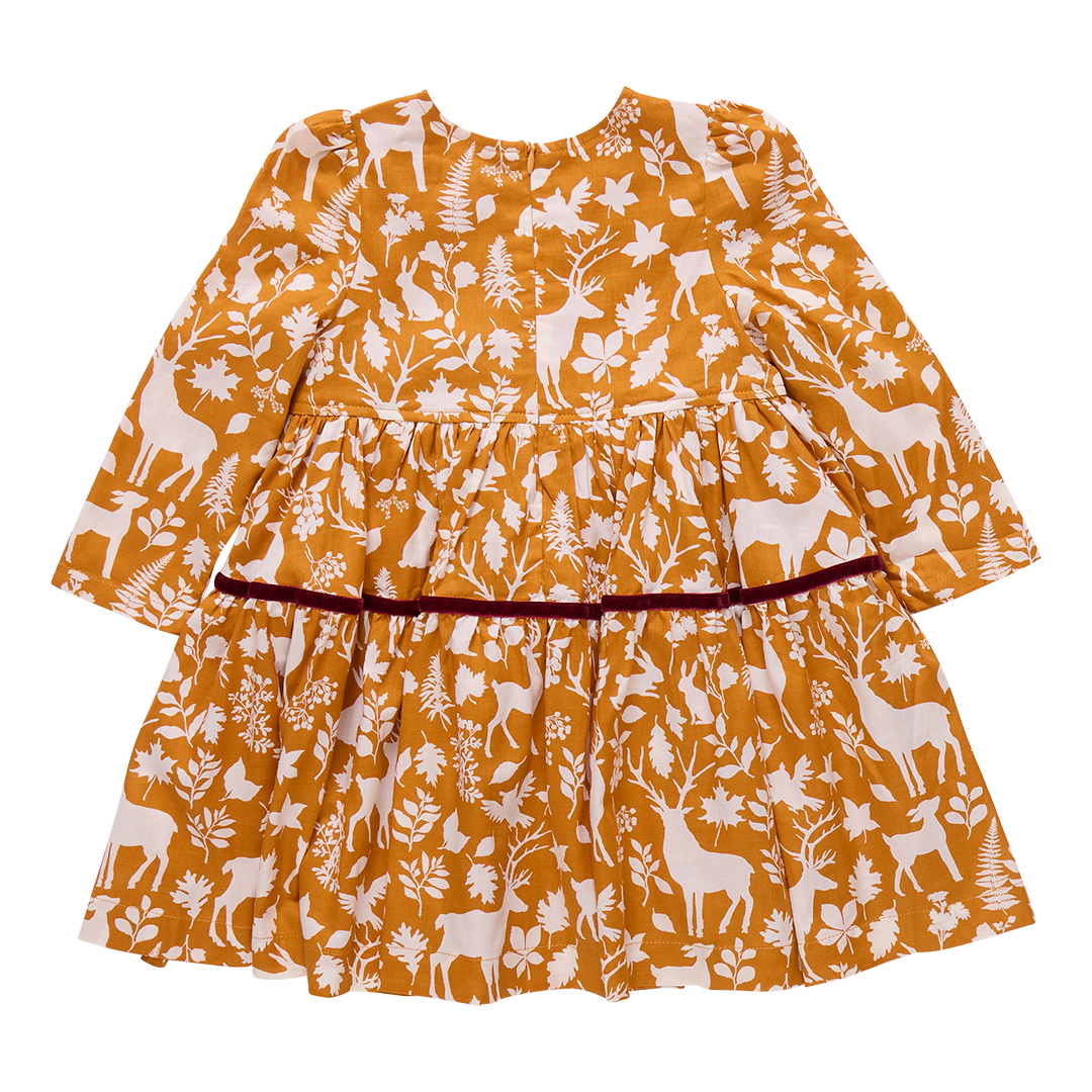 Girls Lennon Dress- Harvest Botanical