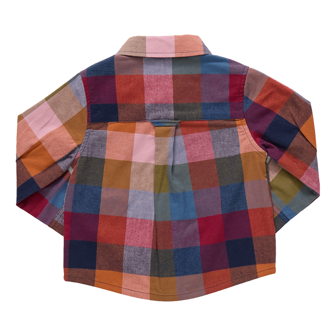 Boys Jack Shirt- Harvest Check