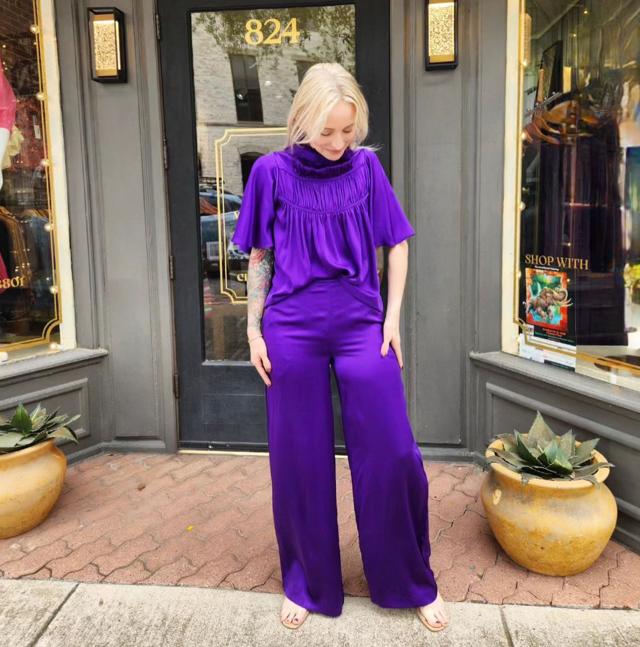 Luxe Satin Top