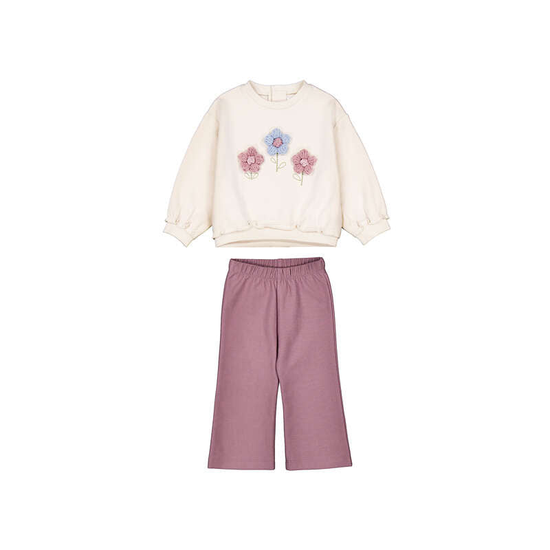 Pullover + Leggings Set- Violet