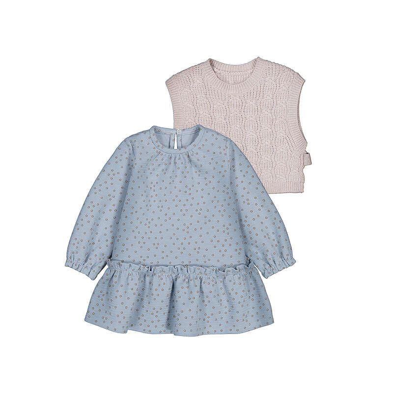 Hummingbird Knitted Vest Dress