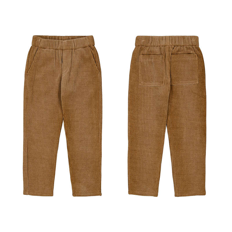 Dark Corduroy Joggers