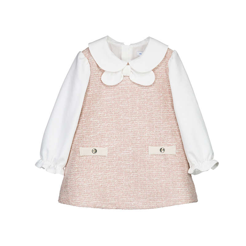 Tweed Dress- Cream