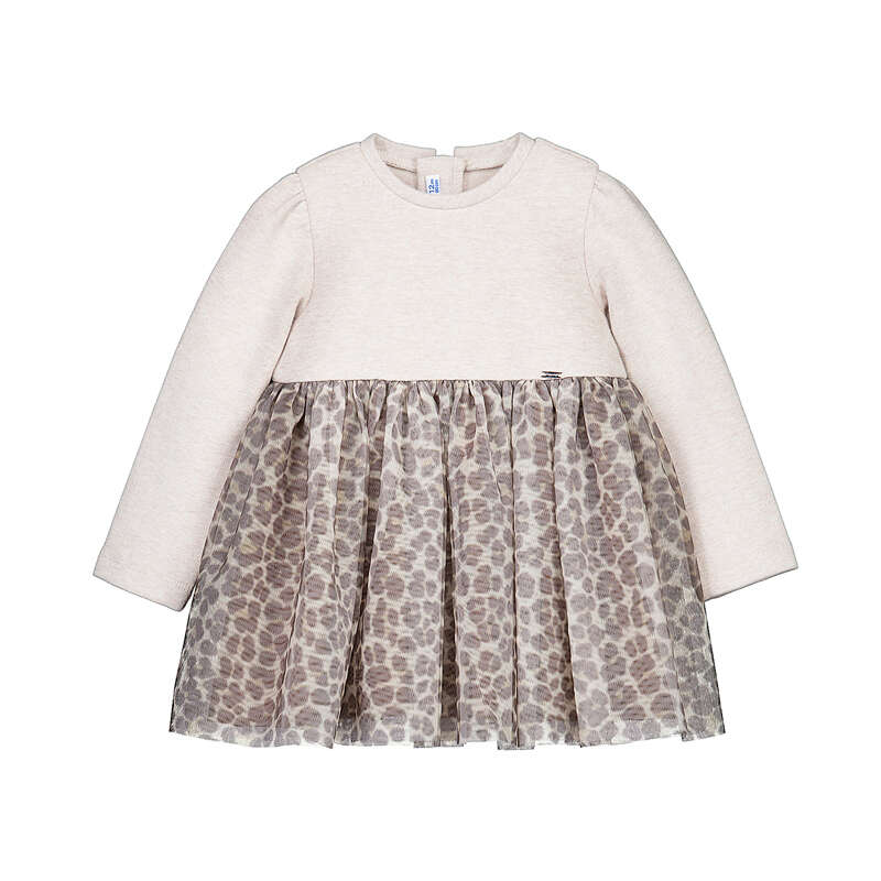 Knit Tulle Dress