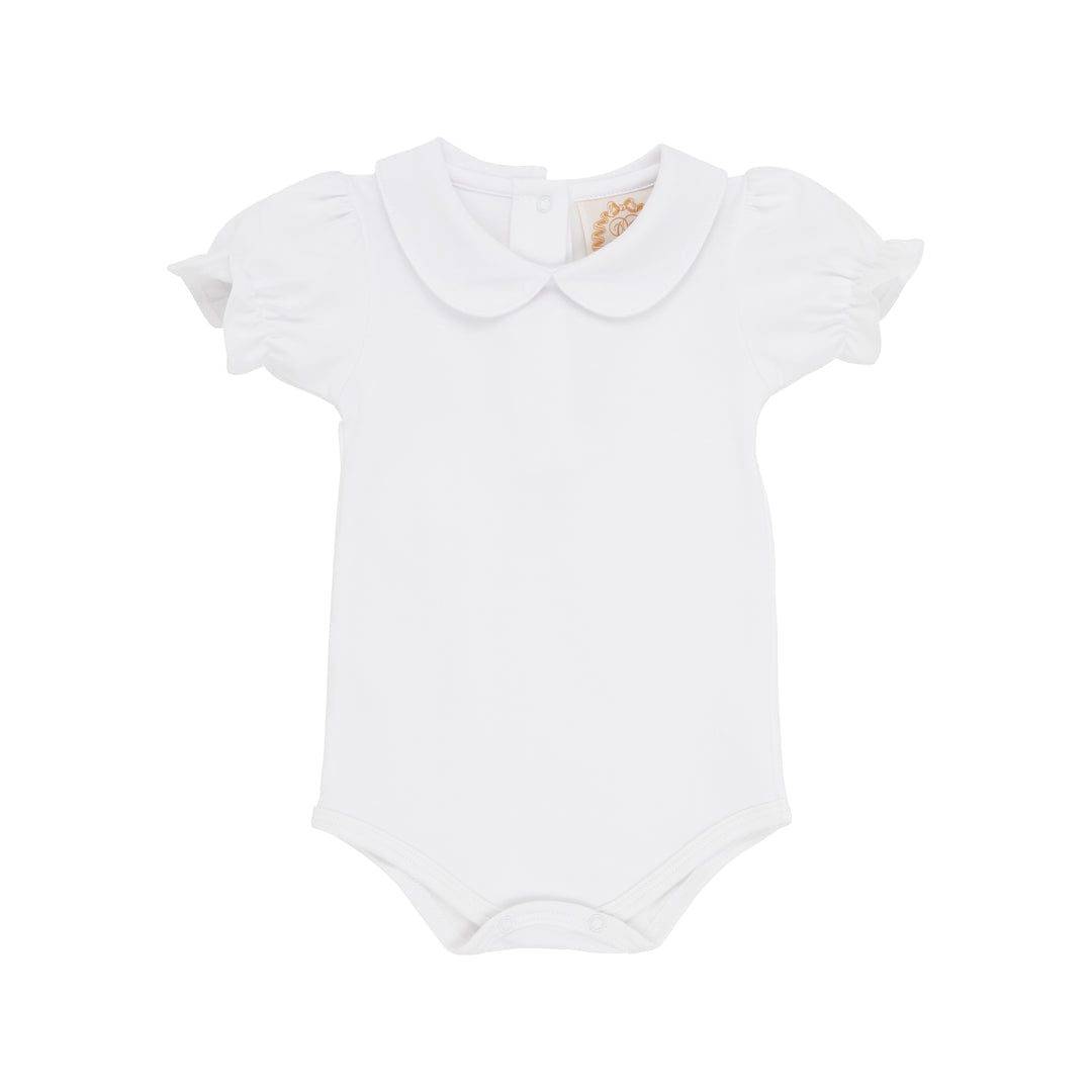 Maude's Peter Pan Collar Shirt & Onesie (Short Sleeve Pima)