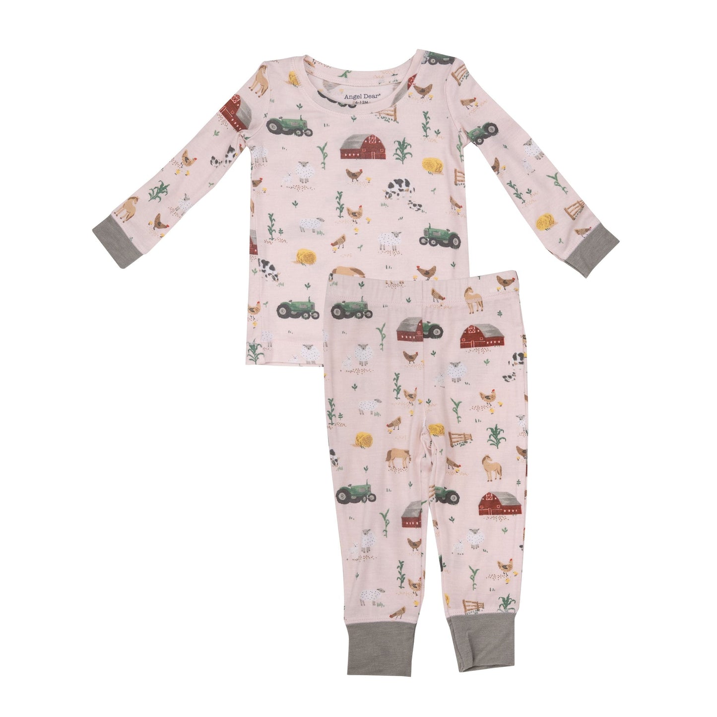 Pink Farm Toddler Loungewear Set