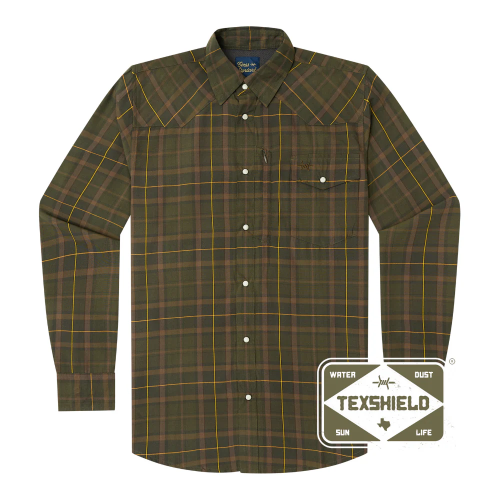 Long Sleeve Western Field Shirt- Abilene