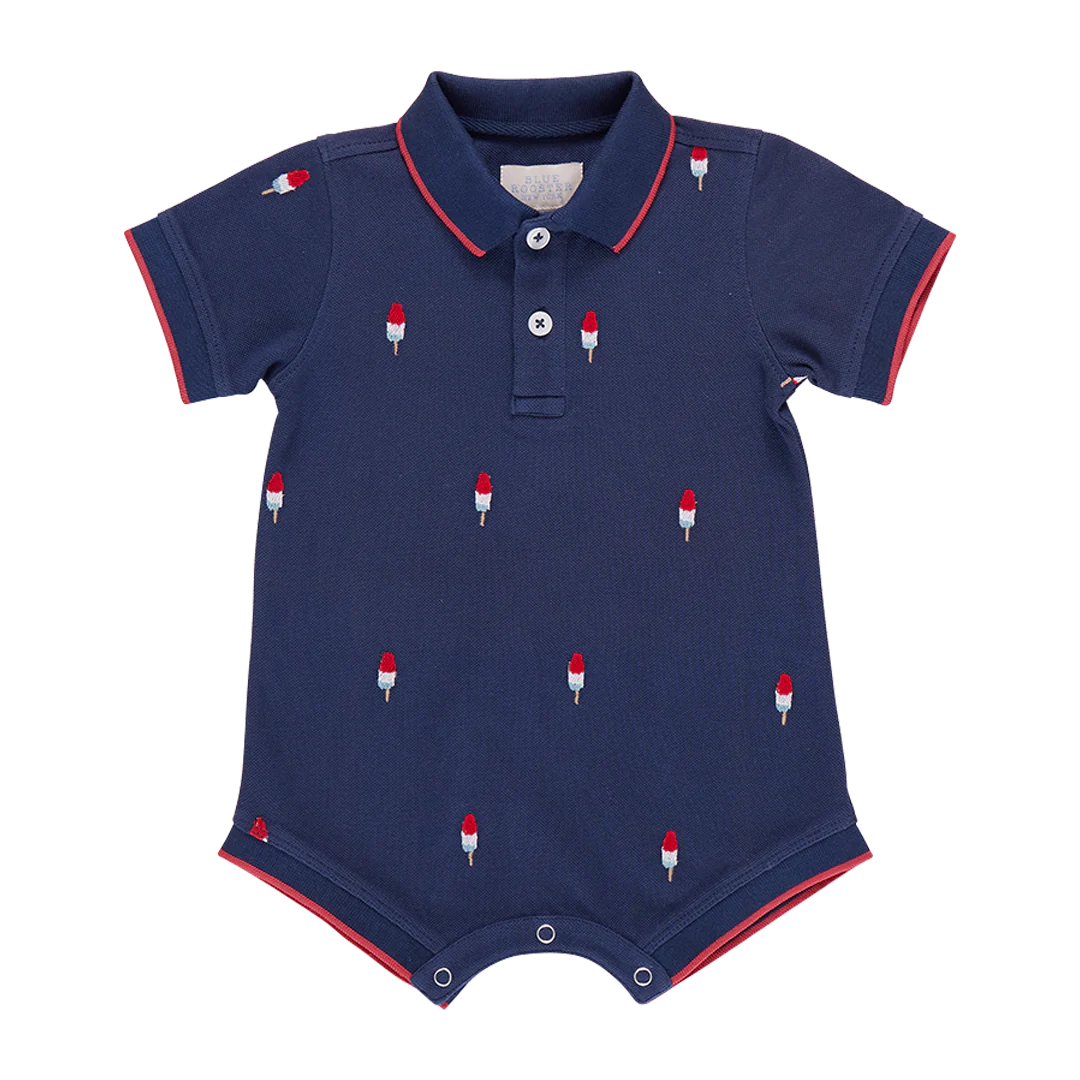 Baby Boys Alec Jumper- Navy Rocket Pop