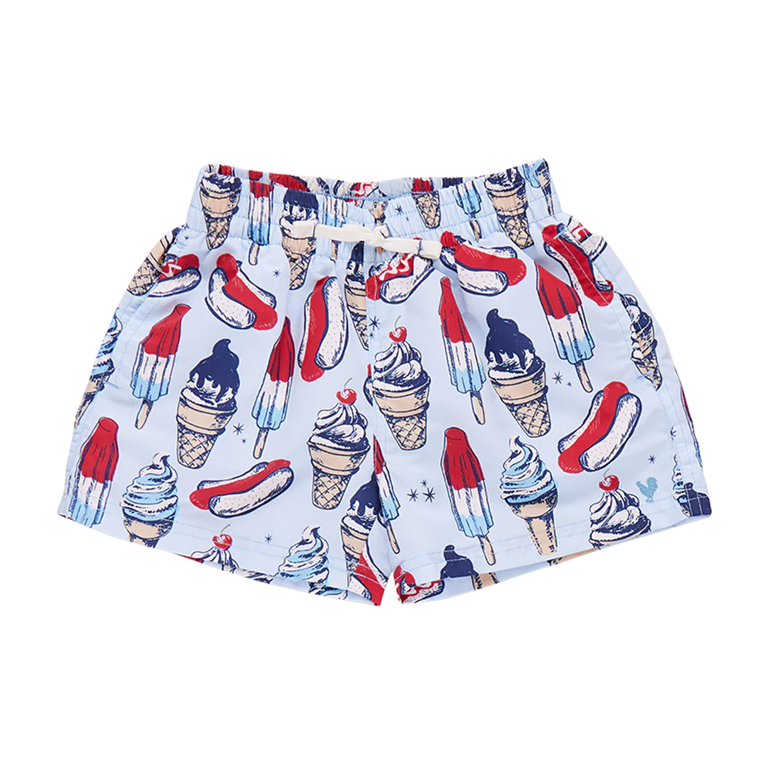 Baby Boys Swim Trunks- Summer Treats