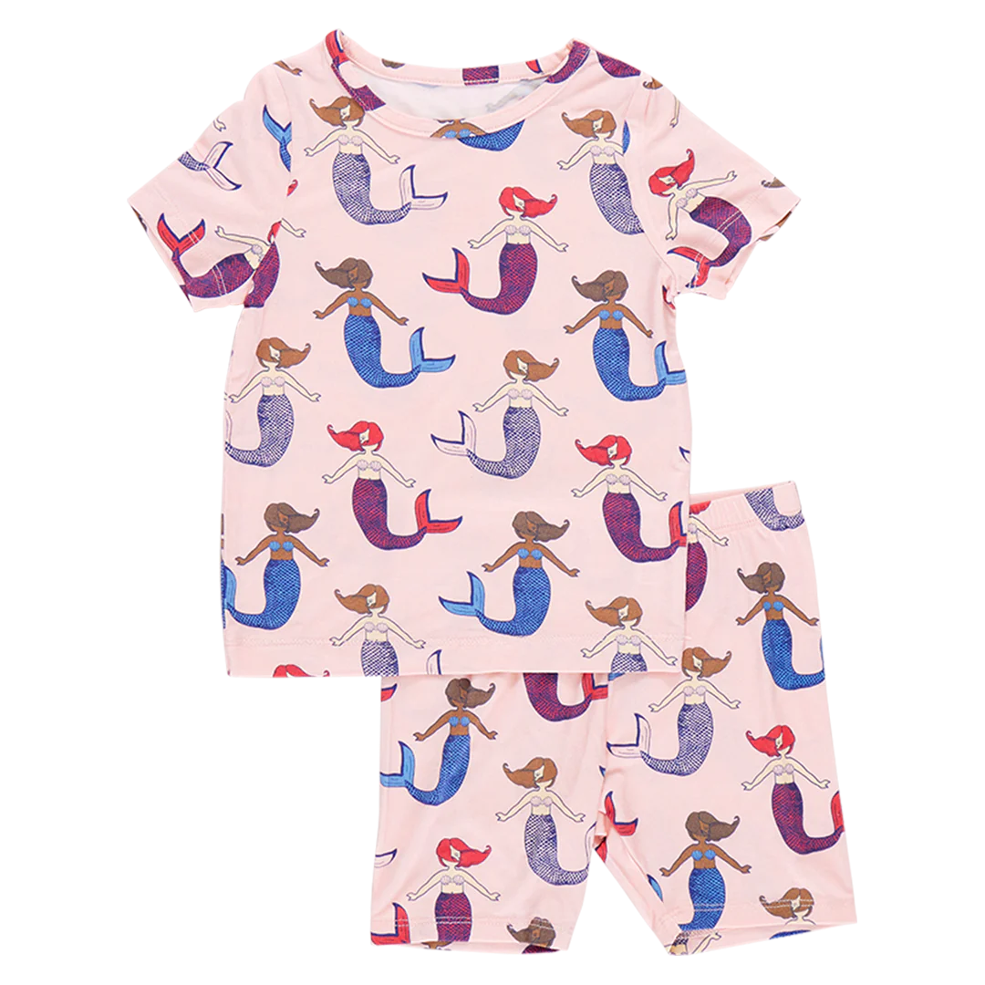 Kids Bamboo PJ Set- Mystical Mermaids