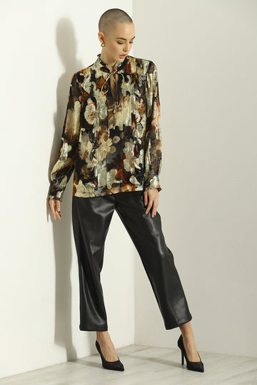 Gioa-Ruffle Top
