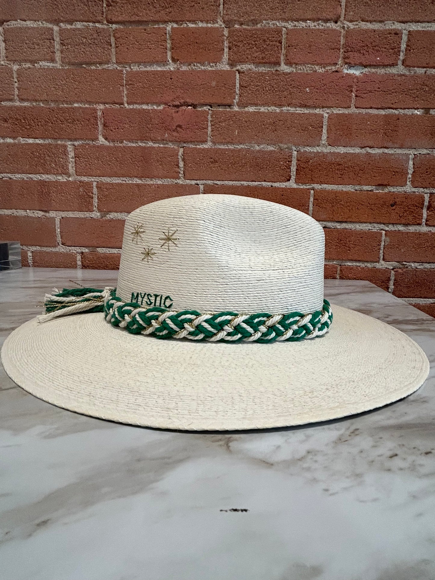 White Palm Hat- Camp Mystic