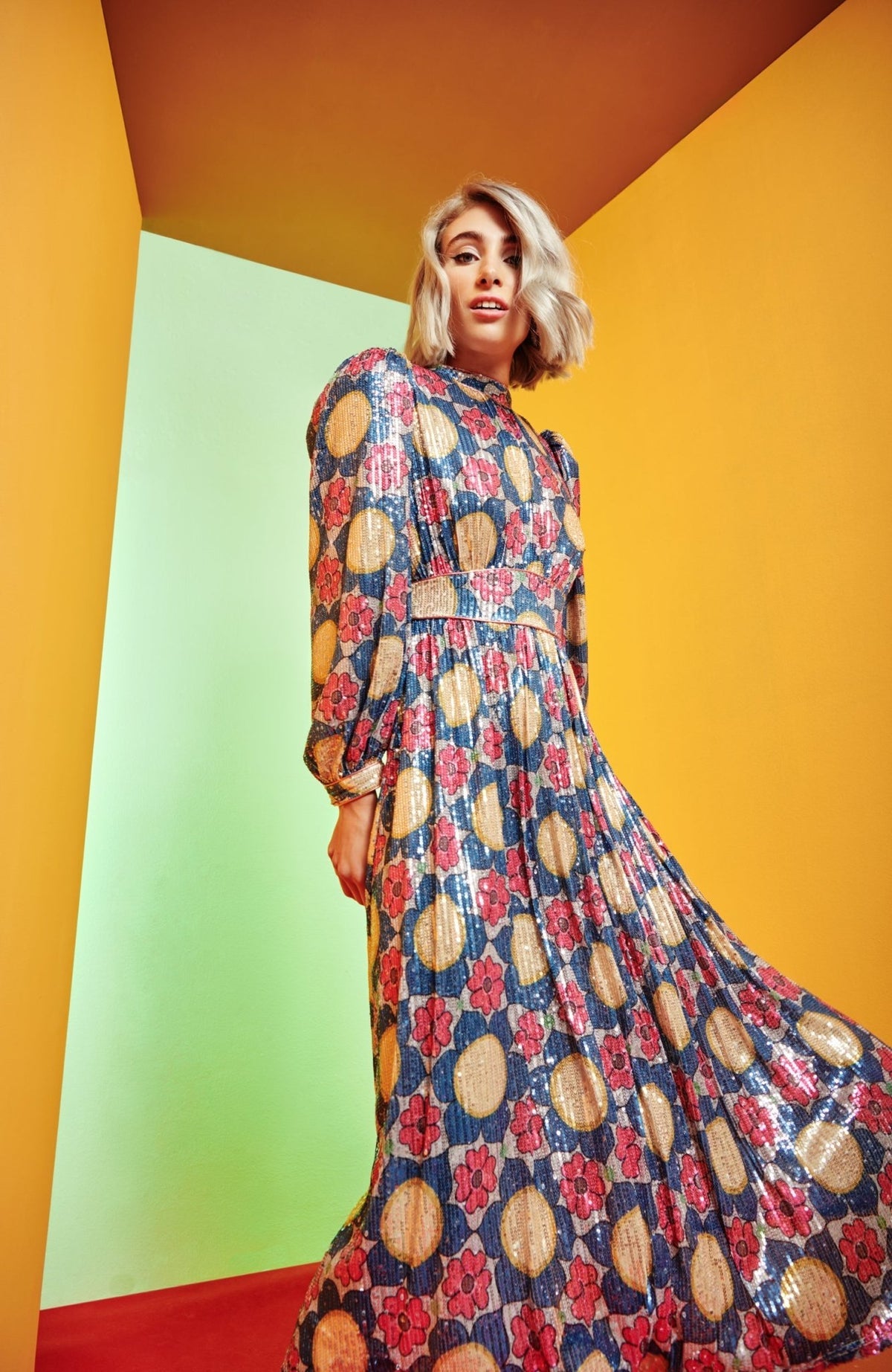 Pervenche Dress