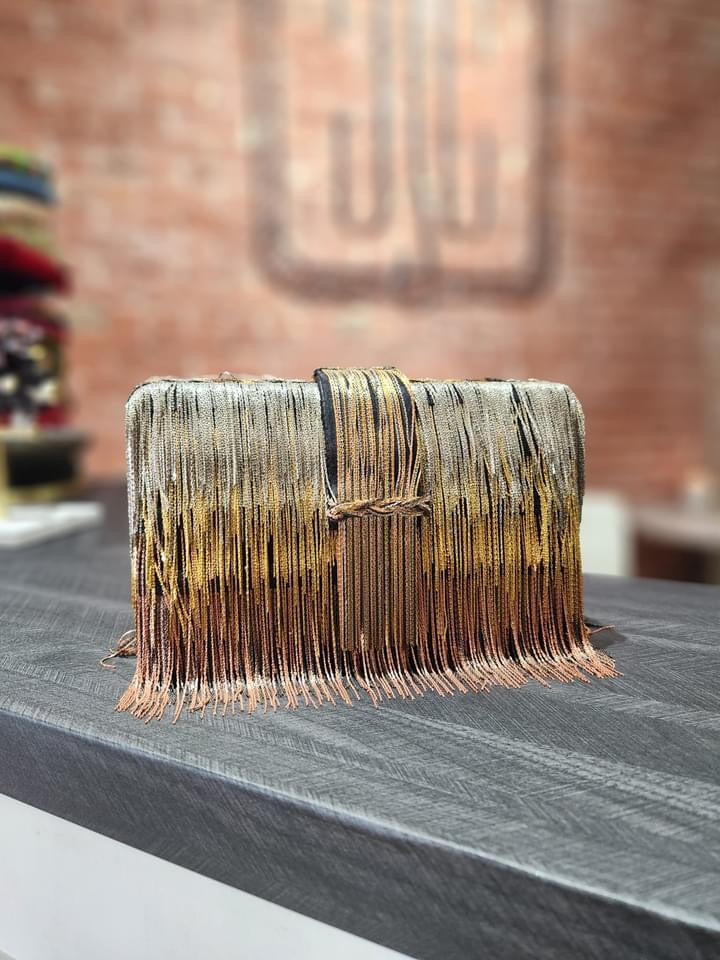 Ombré Chunky Clutch