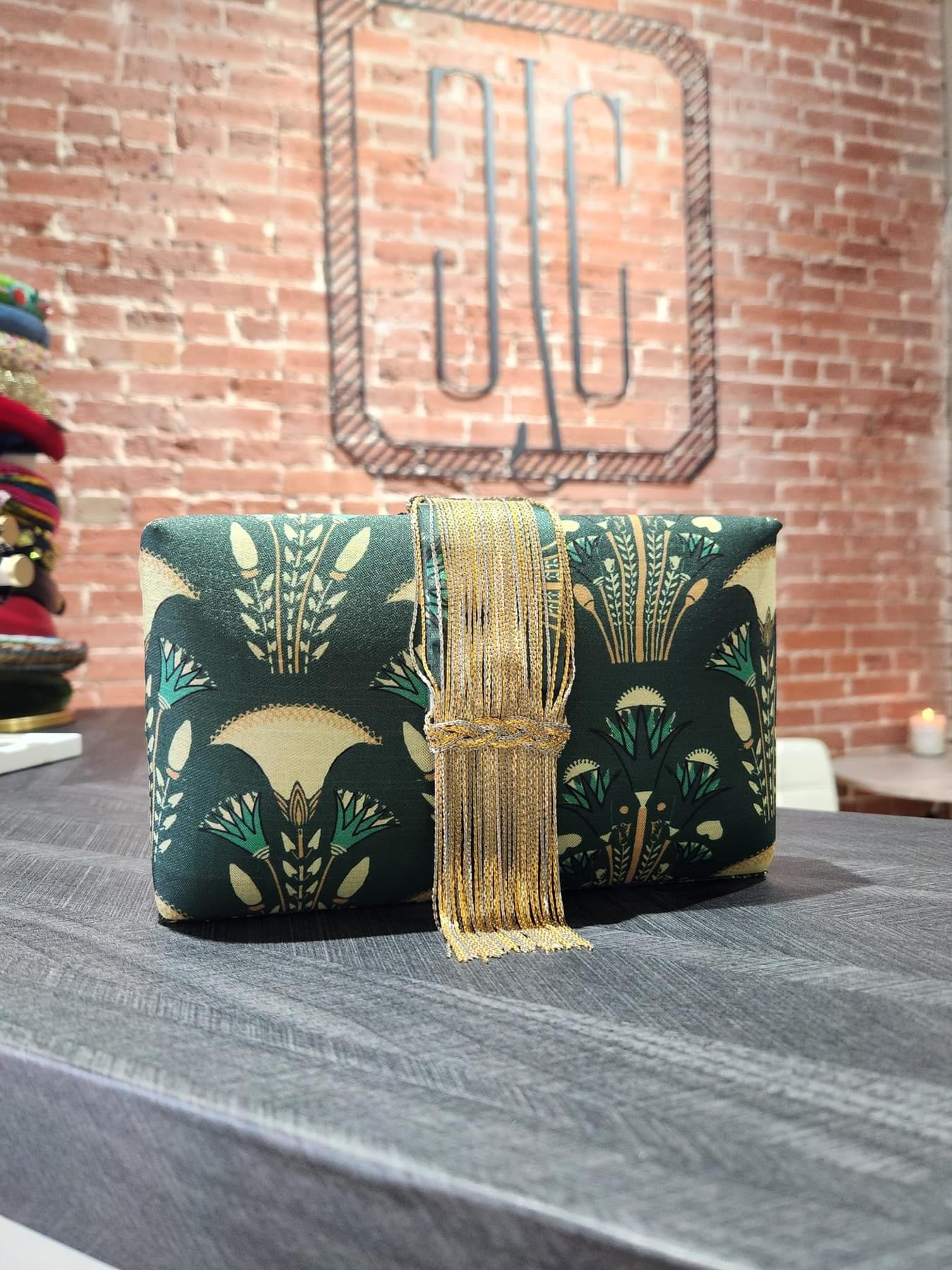 Lily Fringe Clutch