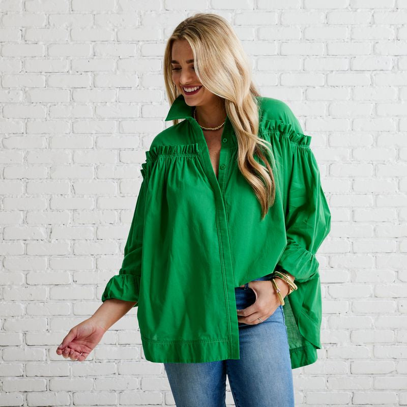 Miriam Top- Green