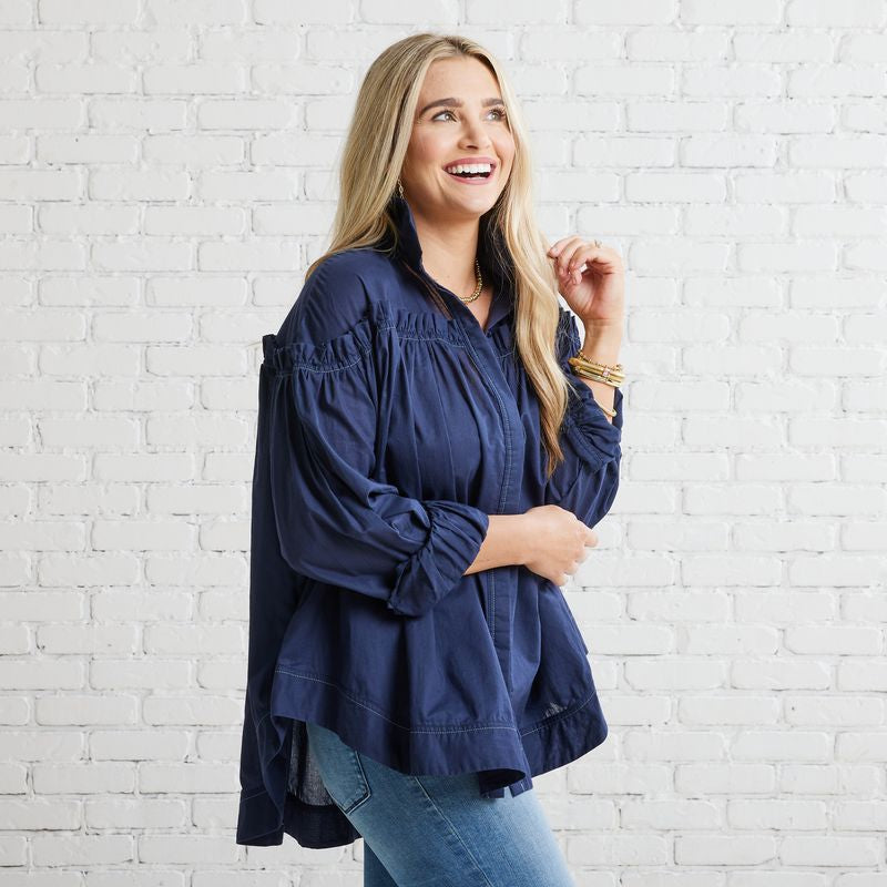 Miriam Top- Navy