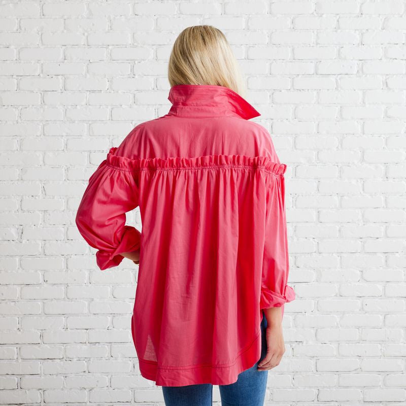 Miriam Top- Coral