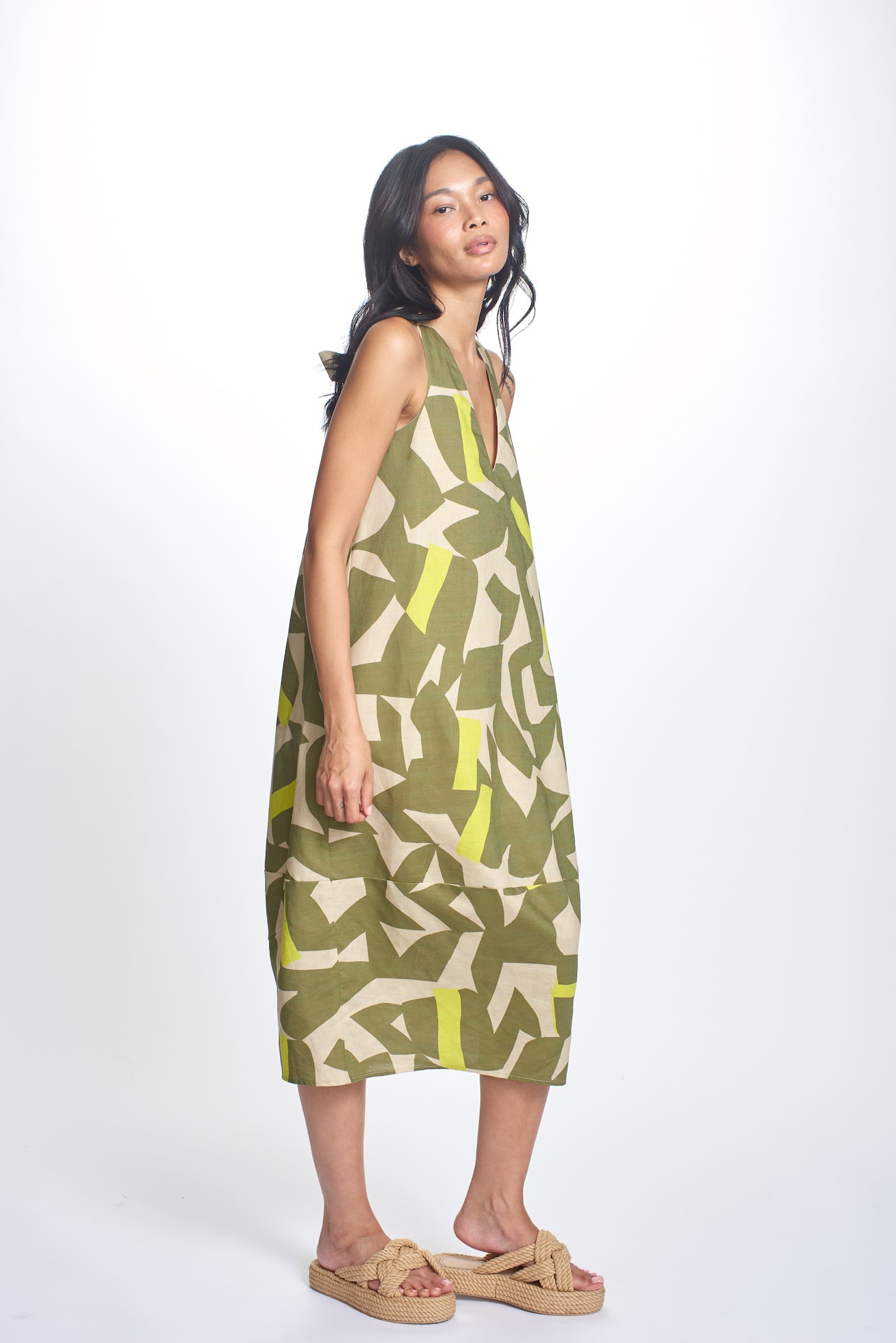 Esmeralda Dress- Olive