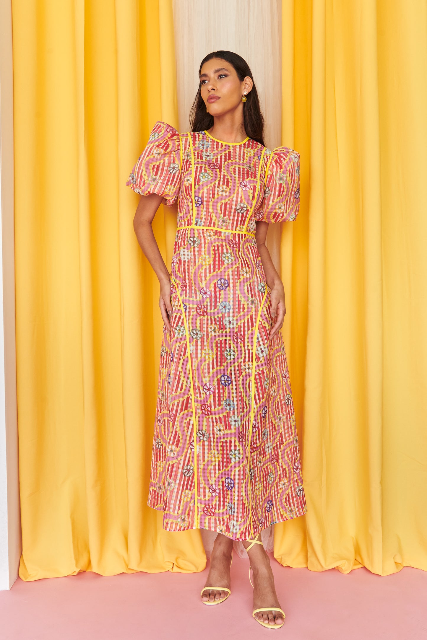 Nammu Dress- Yellow