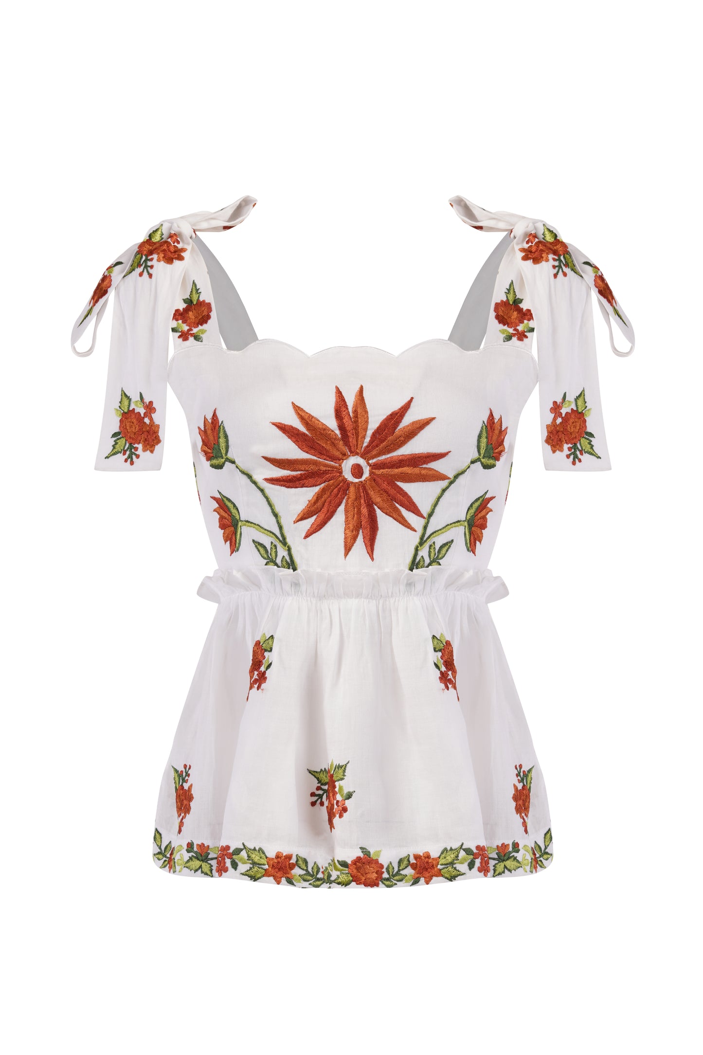 Scarlett Bloom Gathered Top