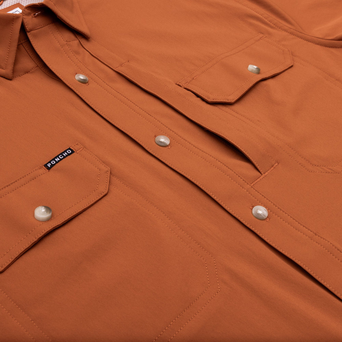 The Smokey by Poncho- Burnt Orange