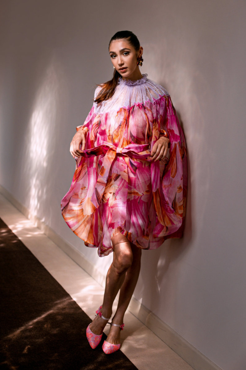 Olga Poppy Dress