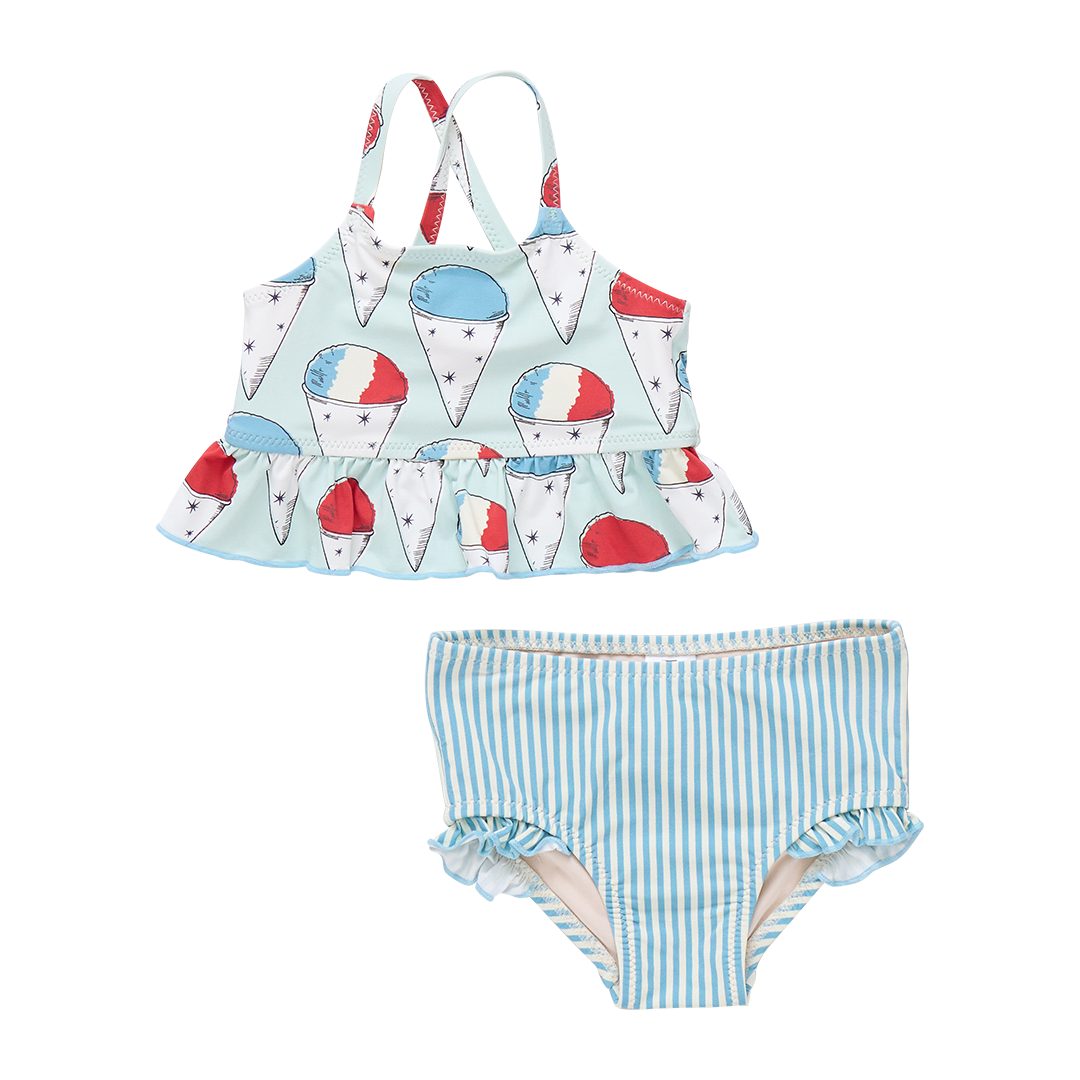 Girls Joy Tankini- Snow Cones
