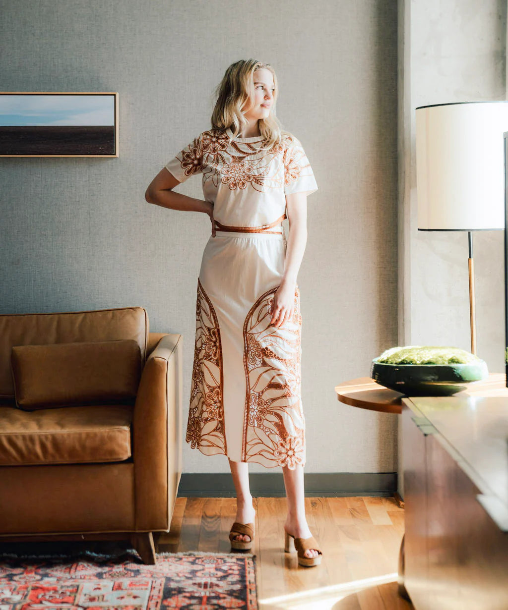 Palermo Top- Caramel