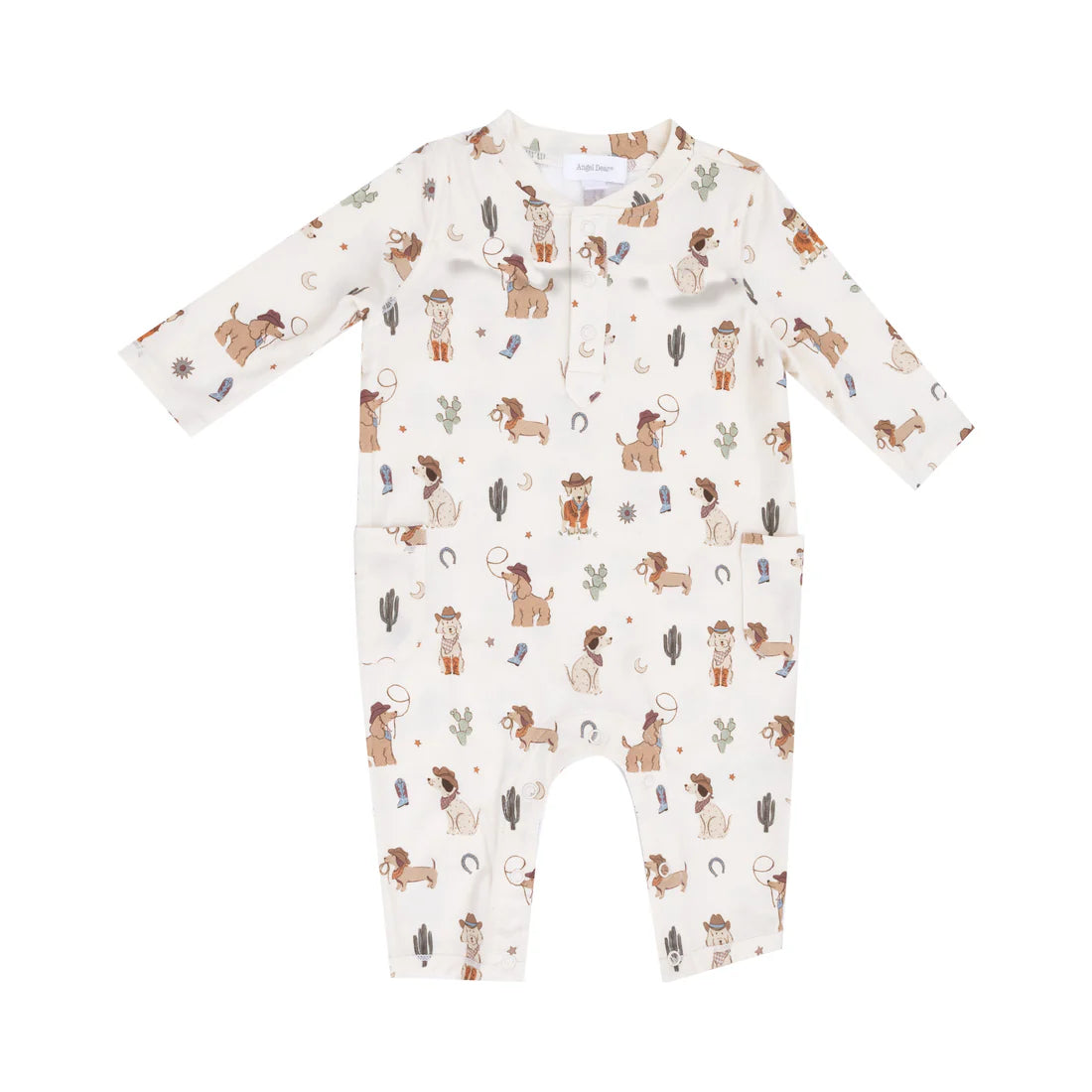 Cowboy Dogs Uni Romper