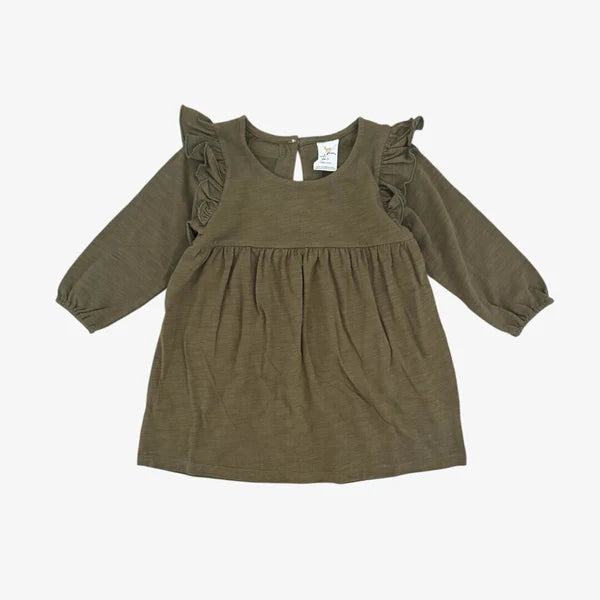 Cora Dress- Mallard Green
