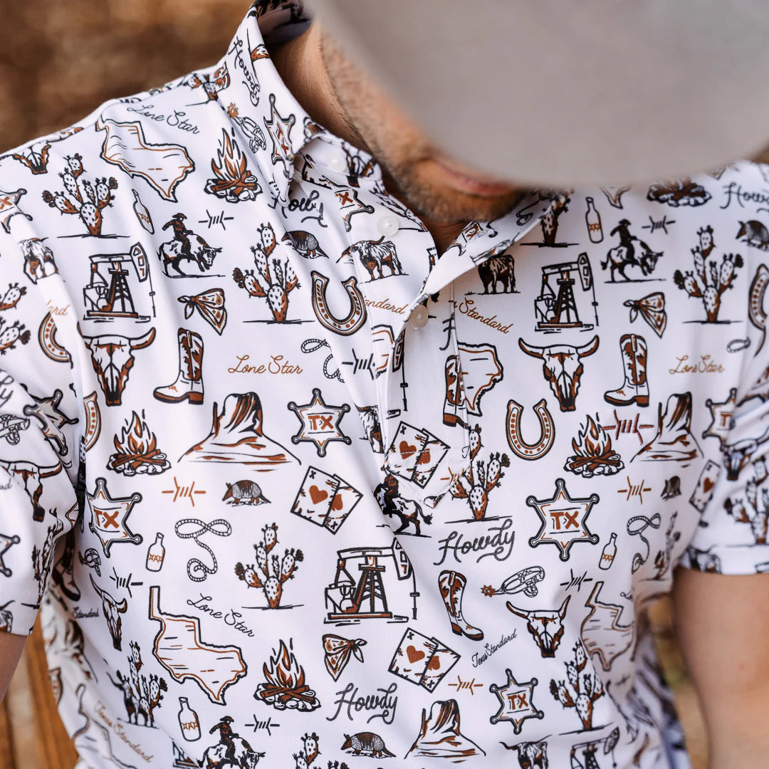 Outlaw Traditions Polo- Tan