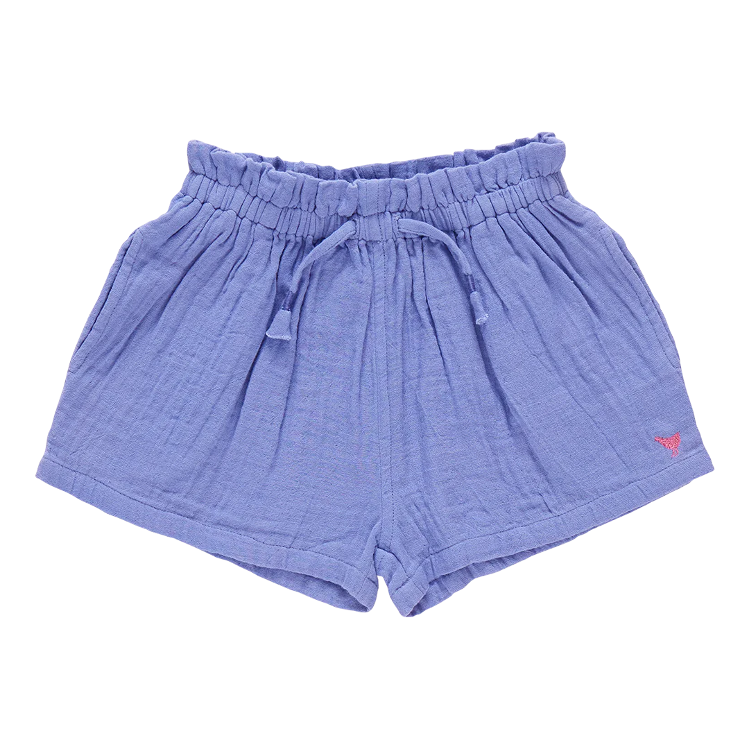 Girls Theodore Short- Deep Periwinkle