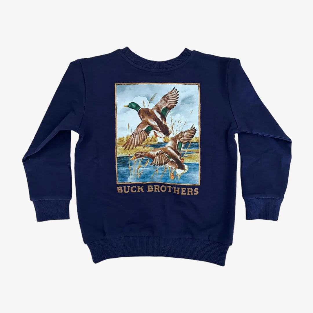 Adult Classic French Terry Pullover- The Blind