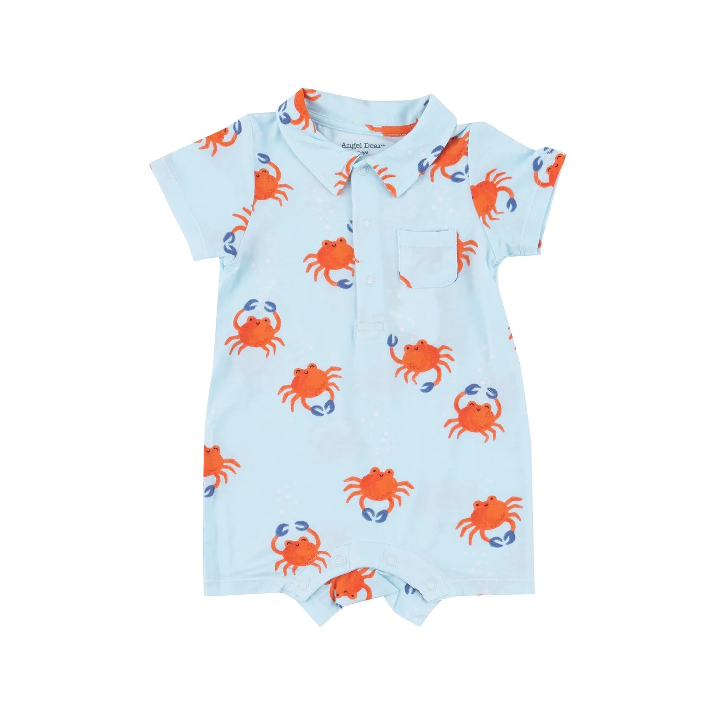 Polo Shortie- Crabby Cuties