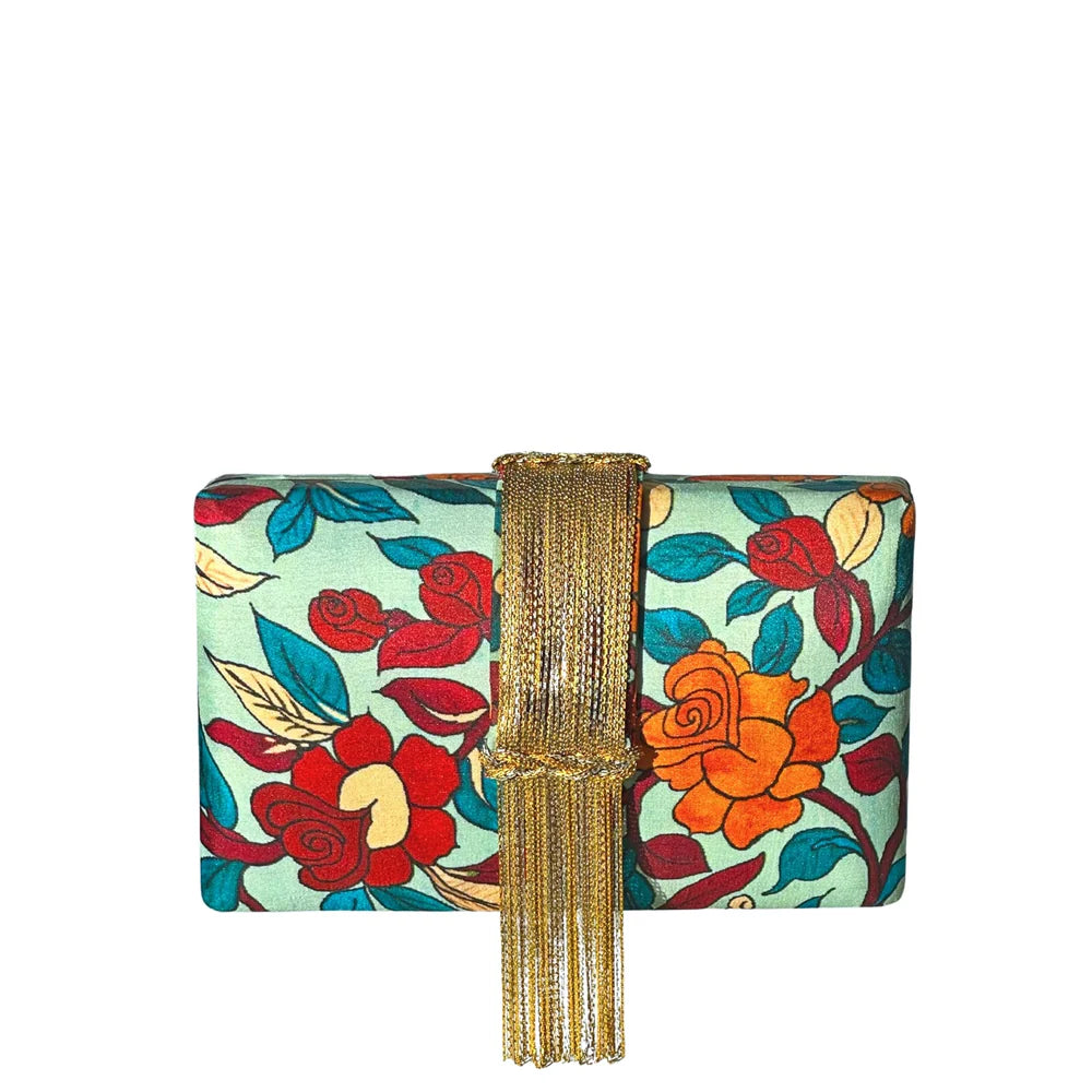 Eden Fringe Clutch by Simitri