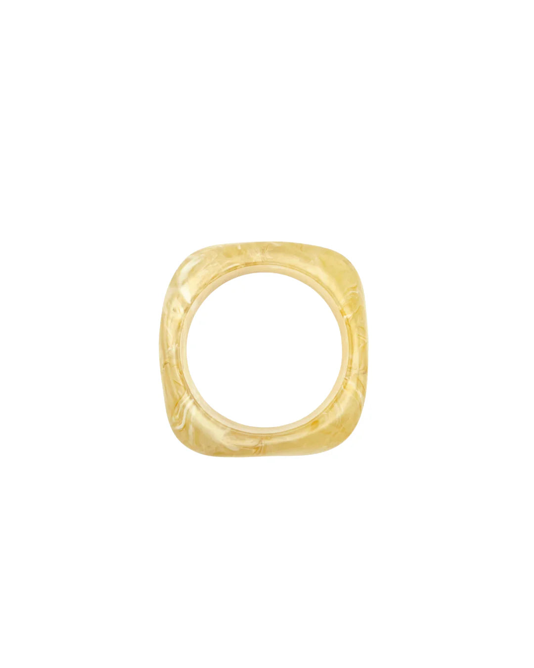 Bone Resin Bangle Bracelet