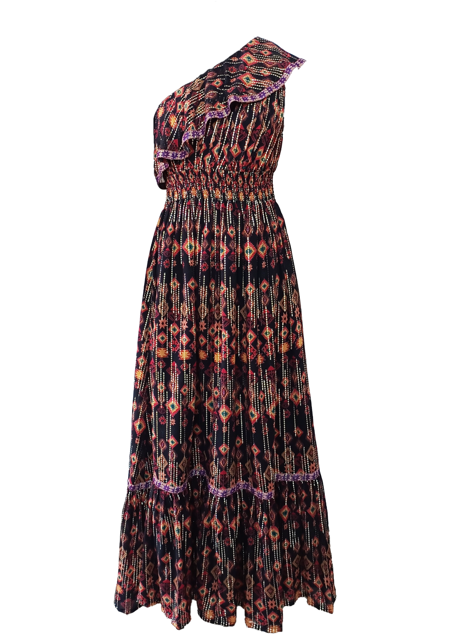 Tunisia One Shouldered Dress