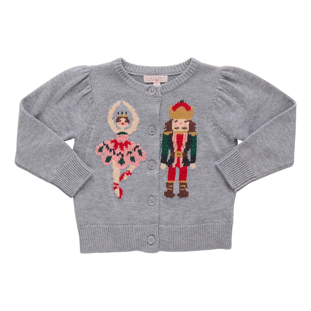 Girls Constance Sweater- Nutcracker