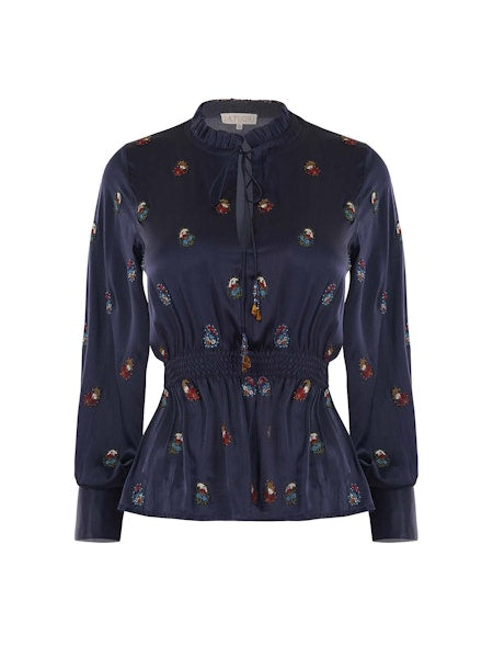 Persian Paisley Silk Top