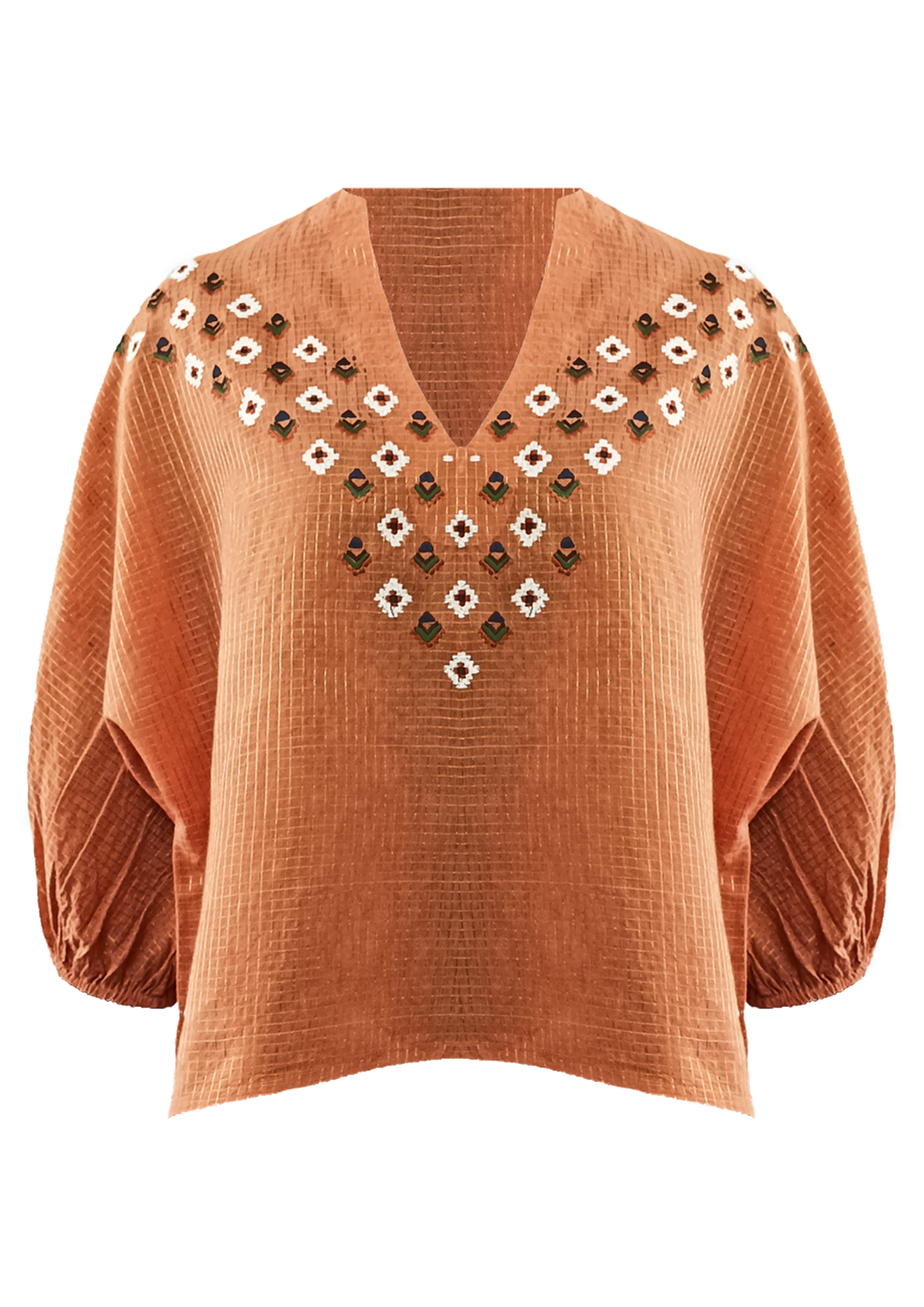 Morocco Chanderi Top